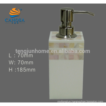 hotel bathroom accessories freshwater shell soap pump